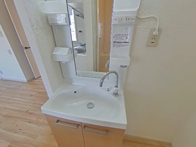 ユーハイツA棟の洗面所