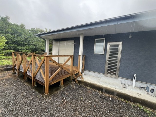 曽於市末吉町深川の中古一戸建のその他|ウッドデッキ