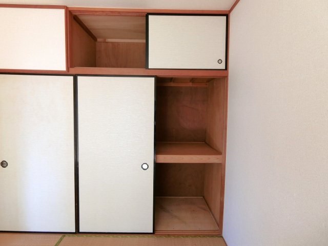 ハウスMTの収納