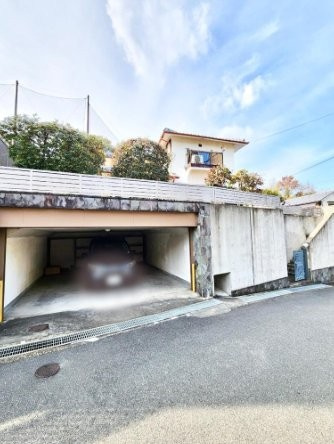 杉１丁目　中古一戸建ての駐車場|シャッター付車庫
■物件内覧・資金計画相談・住宅ローン相談、リフォーム相談、お問合せ受付中■
※当日・翌日のご内覧、ご相談はお電話でのお問合せがスムーズです！