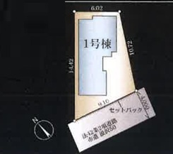 ◇令和7年7月完成予定◇戸塚区汲沢8丁目 新築戸建 4780万円の区画図
