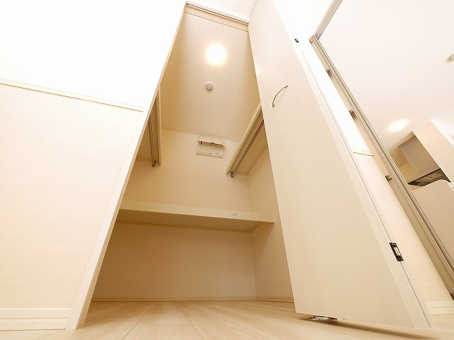 四季の風　B棟の収納|専用の収納スペースです