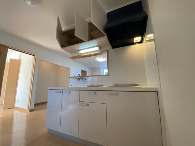 釧路市星が浦大通３丁目のアパートのキッチン