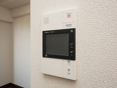 【セキュリティ】 | リッツ難波南Ⅱ | モニター付きインターホンです