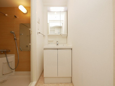 【独立洗面台】 | リッツ難波南Ⅱ | 使いやすい独立洗面台です