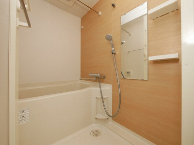 【浴室】 | リッツ難波南Ⅱ | 落ち着いた空間のお風呂です