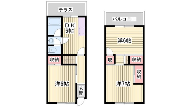 第1春陽マンションの間取り