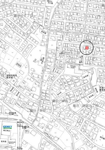 中古住宅　鵜沼台4丁目の地図