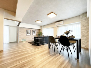 【居間・リビング】 | ゆったり過ごせる居間です