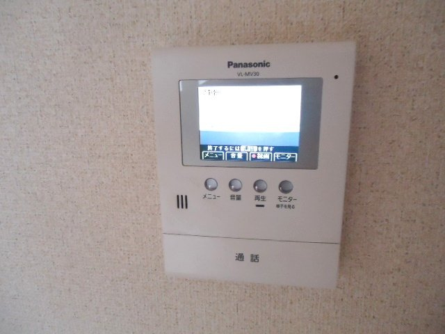 プリマベーラのバルコニー|カメラ付インターホン