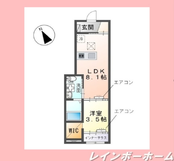 【仲介手数料：50％OFF】対象物件！の間取り