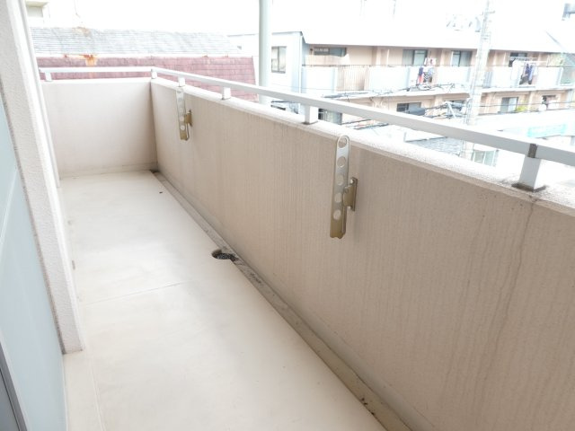 カースル小林のバルコニー