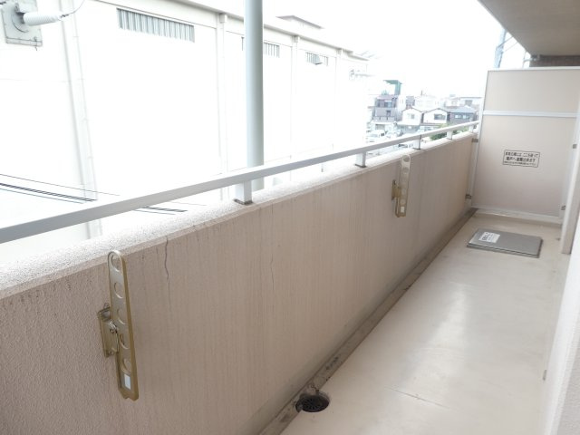 カースル小林のバルコニー