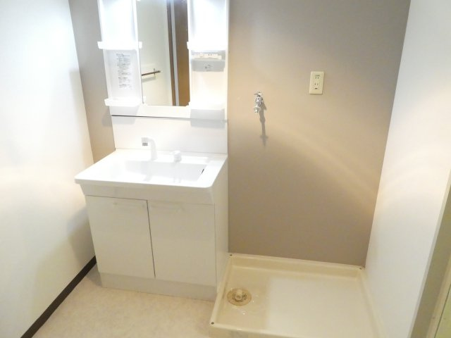 カースル小林の洗面所