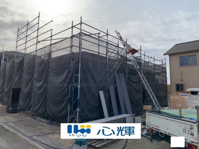 【外観】 | クレイドルガーデン山陽小野田市小野田 第６（１号棟／平屋） | 現地(2025年3月14日撮影)