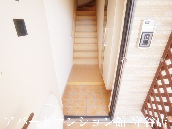 シャルマンⅠの玄関