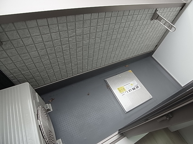 神戸市須磨区妙法寺字道正川のアパートのバルコニー|バルコニー