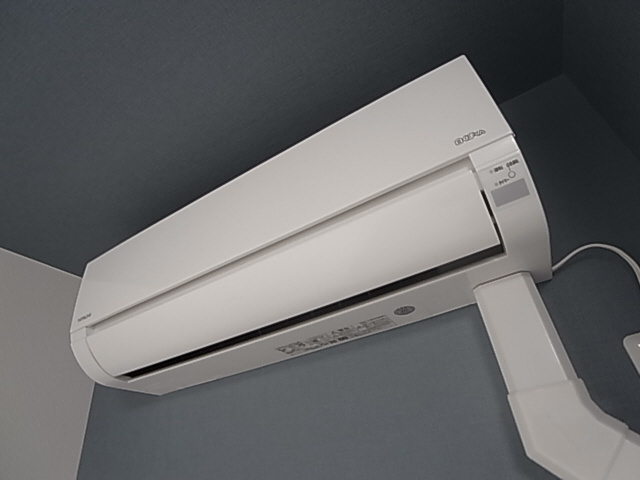 神戸市須磨区妙法寺字道正川のアパートの設備|エアコン