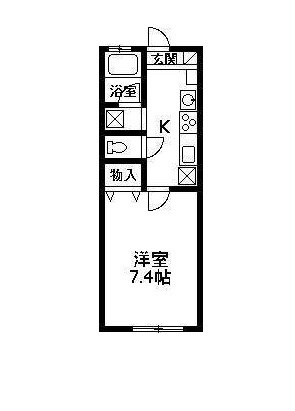 ルミエールＴの間取り