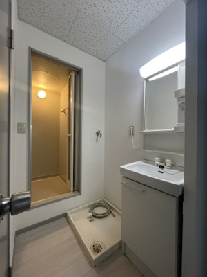 【独立洗面台】 | コトー宮崎B棟 | 洗面台新規交換