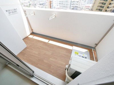 【バルコニー】 | アドバンス新大阪ラシュレ | 開放的で明るい空間を演出してくれるバルコニーです