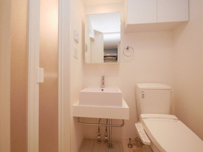 【洗面所】 | アドバンス新大阪ラシュレ | 洗面所です