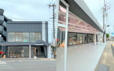 箕面市西宿2丁目1棟事務所の外観|おしゃれな外観です