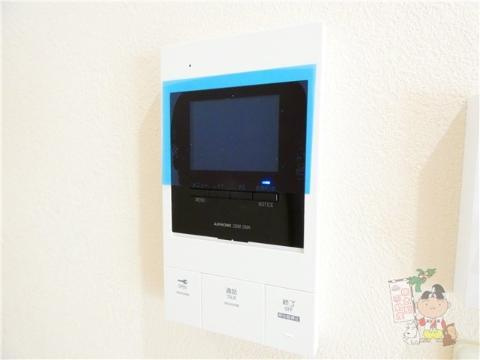 サンライト門田屋敷のセキュリティ|カメラ付インターホン