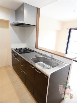 サンライト門田屋敷のキッチン|システムキッチン