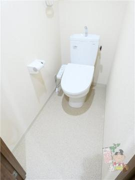 サンライト門田屋敷のトイレ|シャワー付トイレ