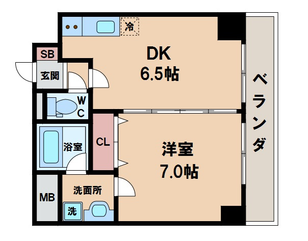 【間取り】 | アーバンステージ天王寺東