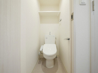 【トイレ】 | プレサンス難波マジョリティ | 落ち着いたトイレです