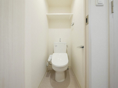 【トイレ】 | プレサンス難波マジョリティ | 落ち着いたトイレです