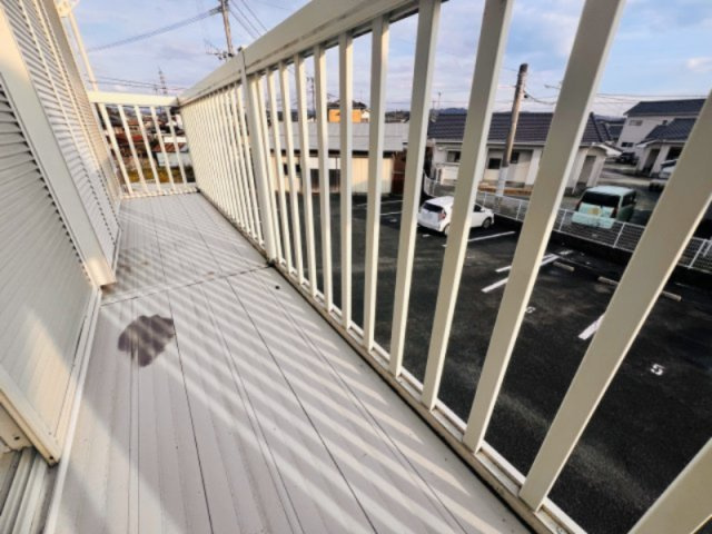 メゾン忠見のバルコニー