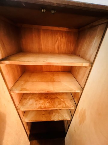 メゾン忠見の収納|脱衣所前の収納です。