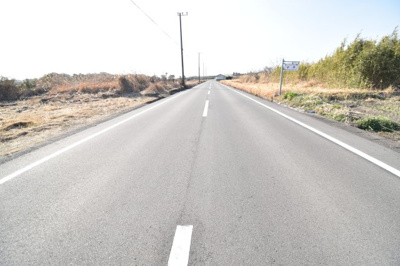【前面道路含む現地写真】 | 鹿屋市田崎町　売地（全3筆）