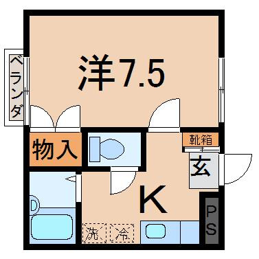 オアシス2の間取り