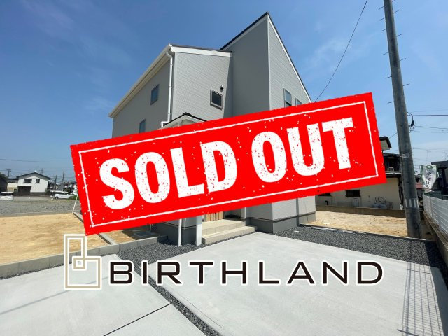 新築戸建　郡山市大槻針生前田第2　Livele Garden　全2棟の外観|＜2号棟＞おかげさまでご成約致しました