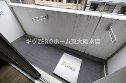 セレニテ上町台のバルコニー