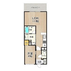 PHOERME TENNOJI Eastの間取り