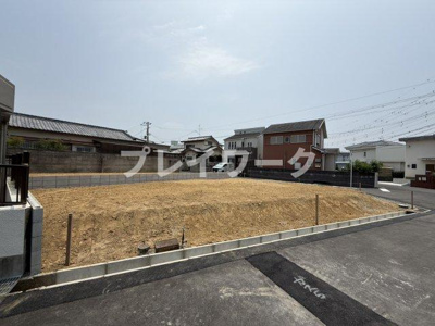 【前面道路含む現地写真】 | プレイワークレジデンス【鶴山台4丁目/全4区画】B号地・土地分譲・和泉市鶴山台4丁目 | 前面道路含む現地写真です