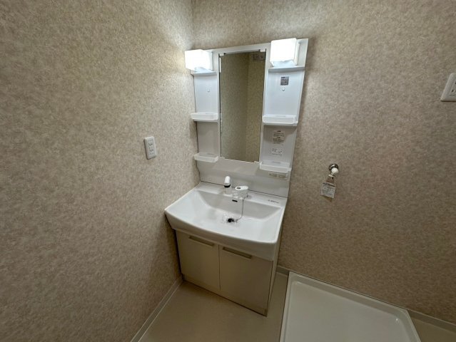 三旺マンション第7名東の独立洗面台