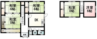 【間取り】 | 坂本６丁目