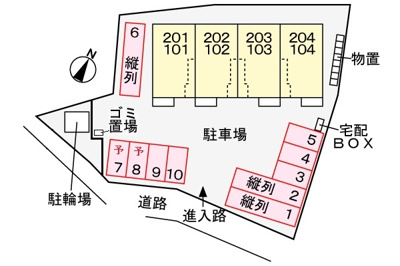 【区画図】 | ヒルズ　シズ