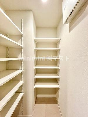 コンフォリア・リヴ本町WESTQの収納