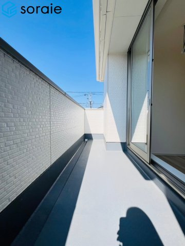 川越市今成1期　アーバンスタイルのバルコニー