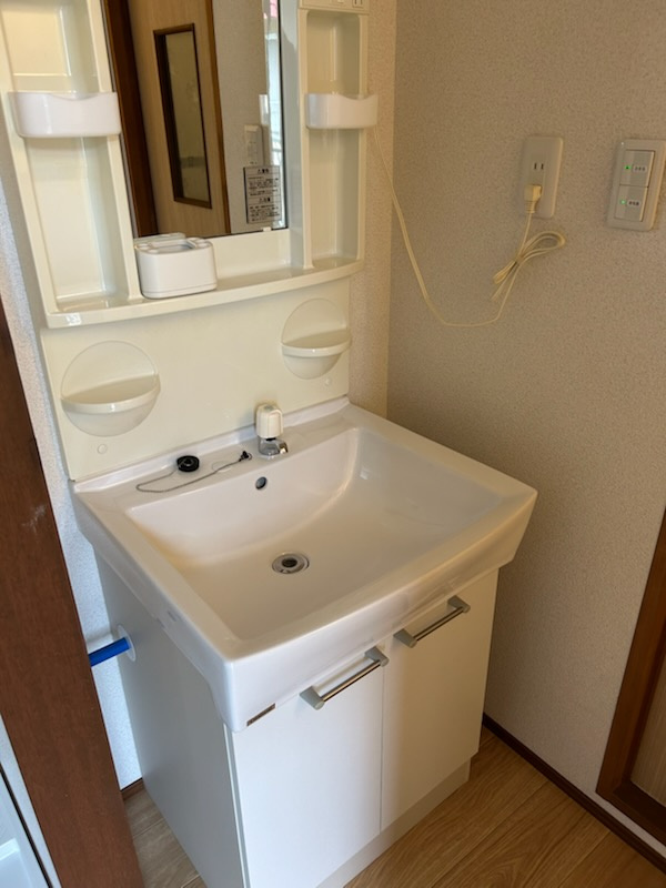 青山荘の洗面所