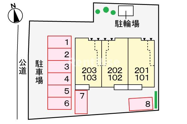 桃ノ木原Ｙａｎａｇｉｄａの駐車場|駐車場