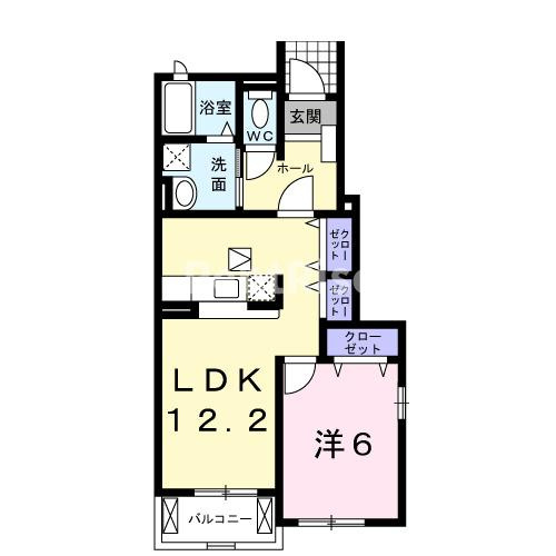 桃ノ木原Ｙａｎａｇｉｄａの間取り|間取図