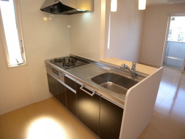 グランドソレーユⅡのキッチン